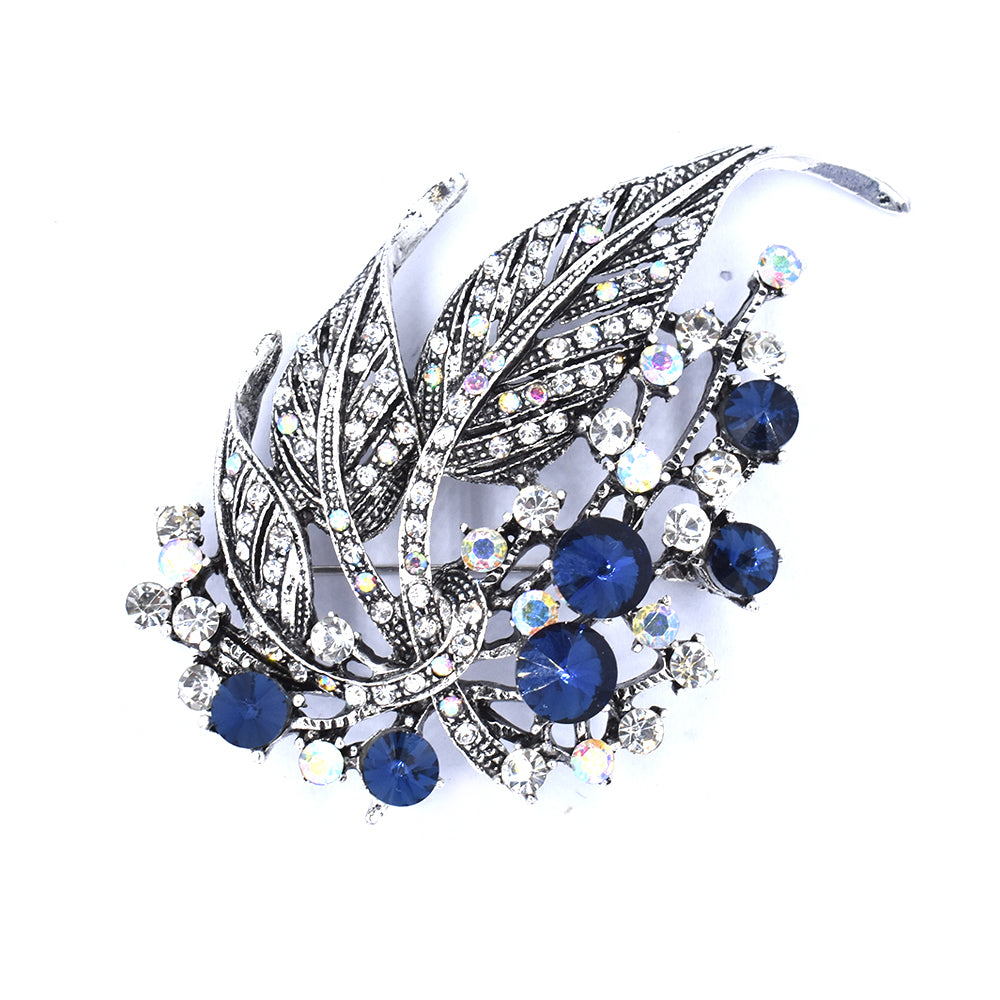 ABBR1026 - Excuisite multi leaf brooch