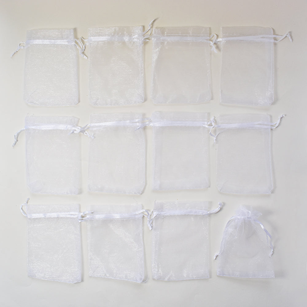 12 Pack 9x12cm organza gift bag - BAG3