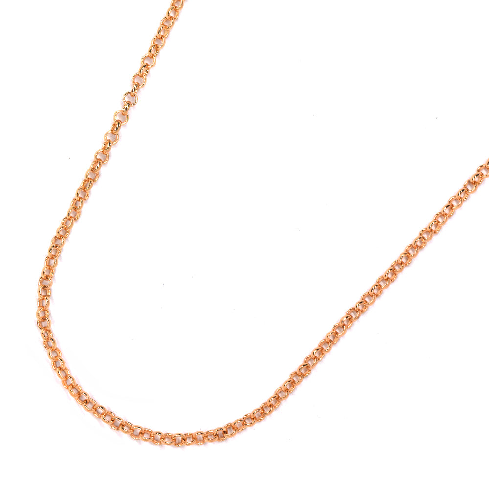 Premium rose gold anchor chain