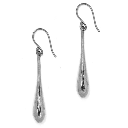 Brass teardrop earrings - IFE302