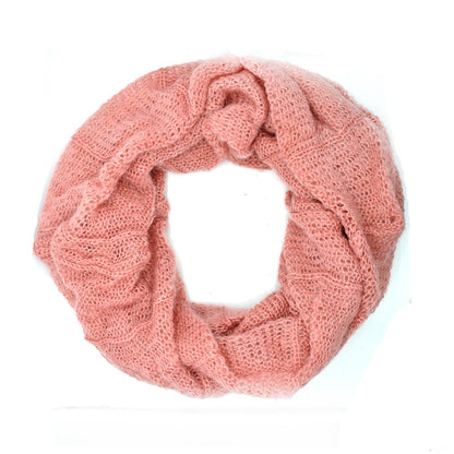 Knitted winter snood