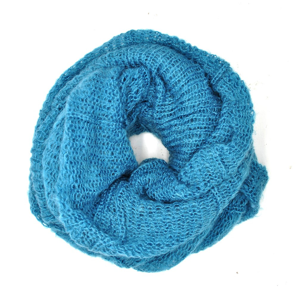 Knitted winter snood