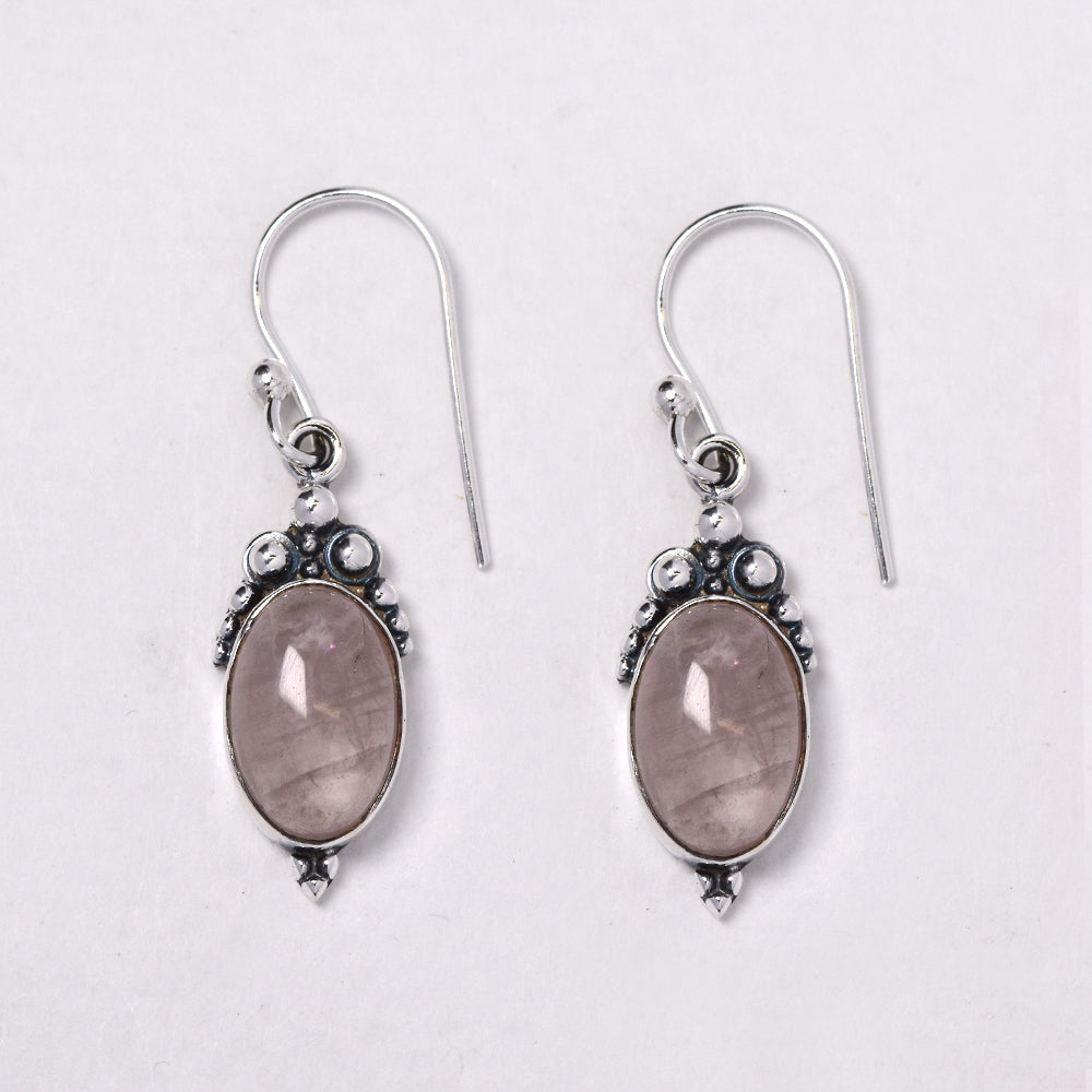 925 Silver gemstone 5g drops earring  - S925GEM-5-C