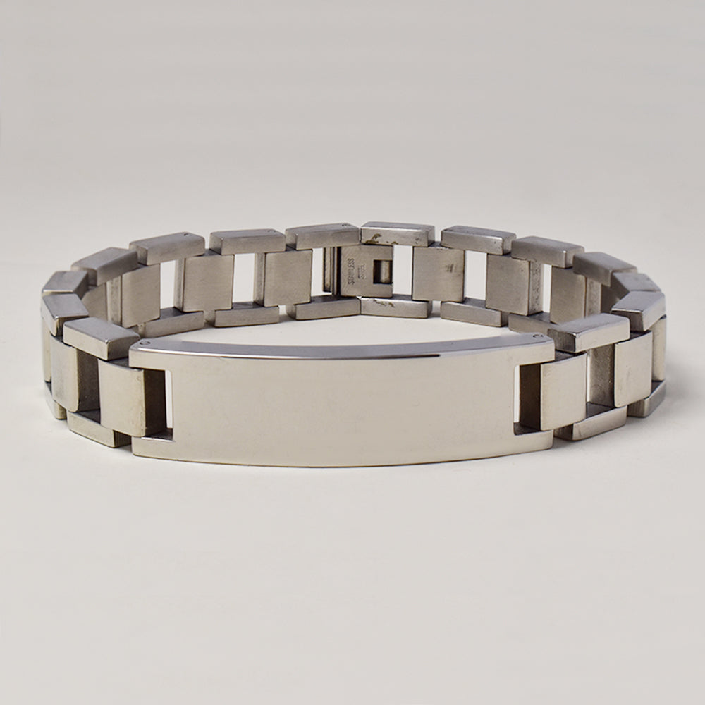 Stainless steel ID bracelet 13mm x  22cm - SSGB9421