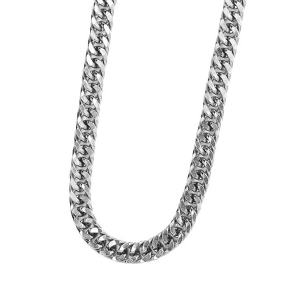 Stainless steel 7mm x 60cm curb chain - SSMN2816