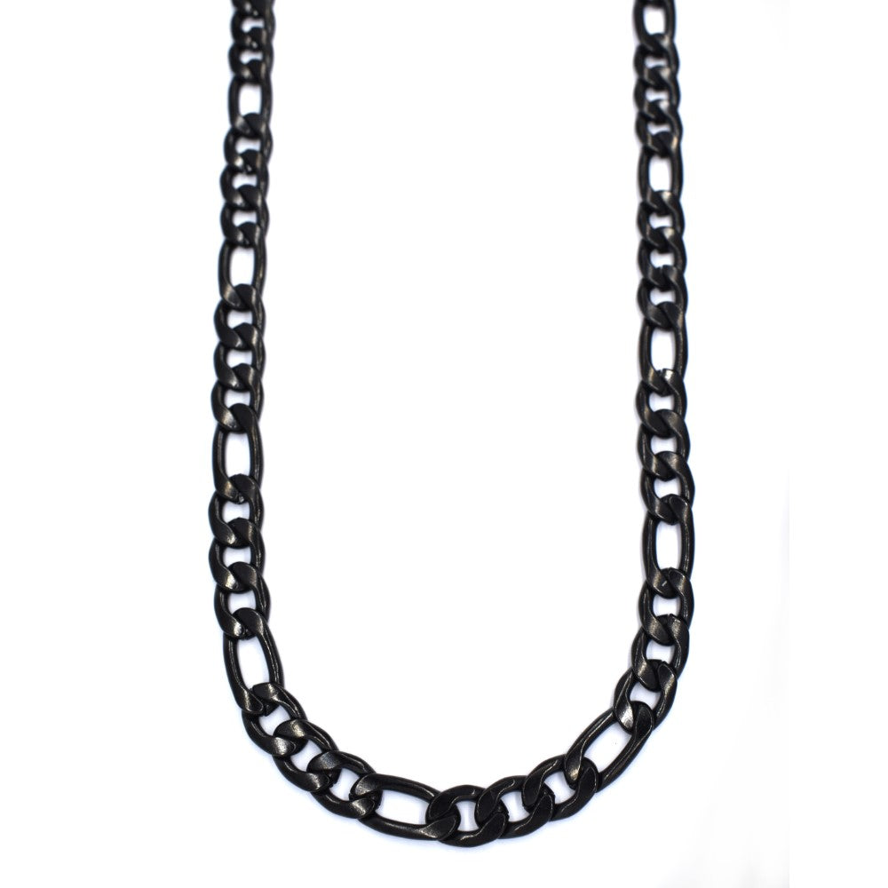 Stainless steel figaro 7mm x 60cm chain - SSMN2859