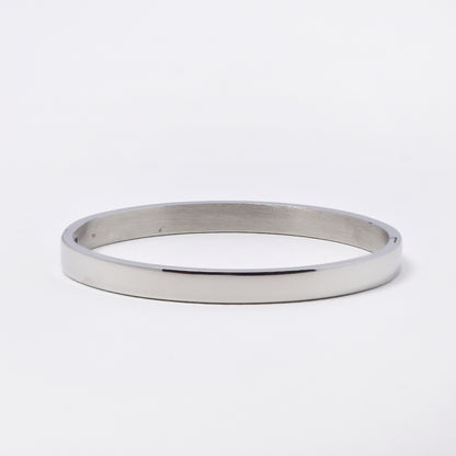 SSYB5890 - 6mm Stainless steel hinged bangle