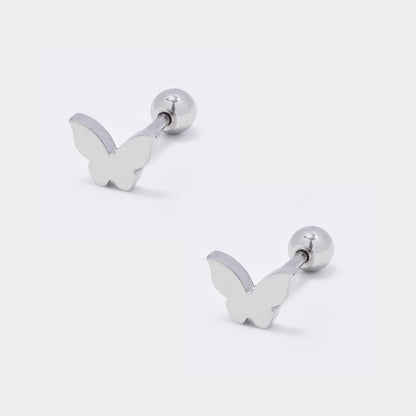 Steel butterfly piercing - 2 pack - SSYBJ5747