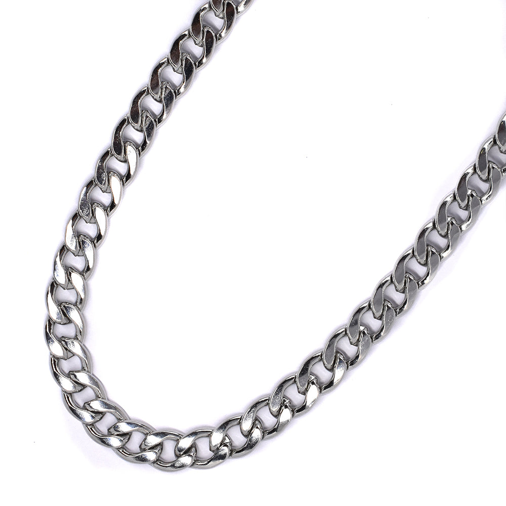 Stainless steel chunky 9mm x 55cm curb chain - SSYN2132