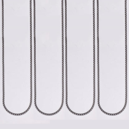 4 Pack Stainless steel 60cm x 3 mm Rolo chain - SSYN2165