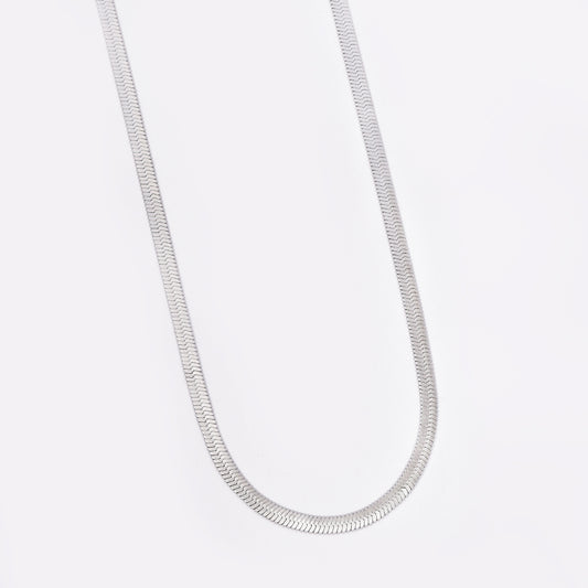 Stainless steel 4mm x 50cm herringbone chain - SSYN5014B