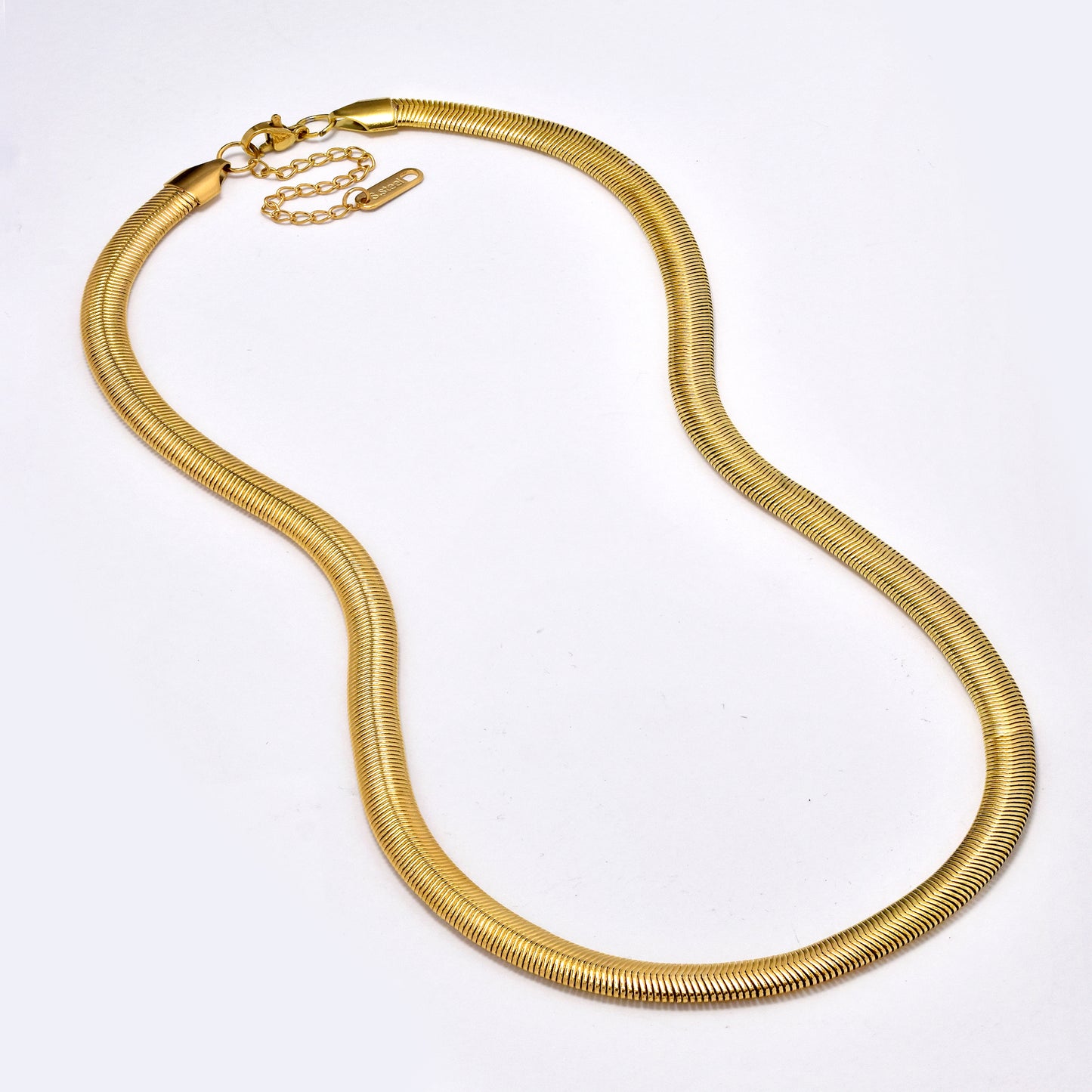 Steel 45+5cm + 6mm snake chain - SSYN5867