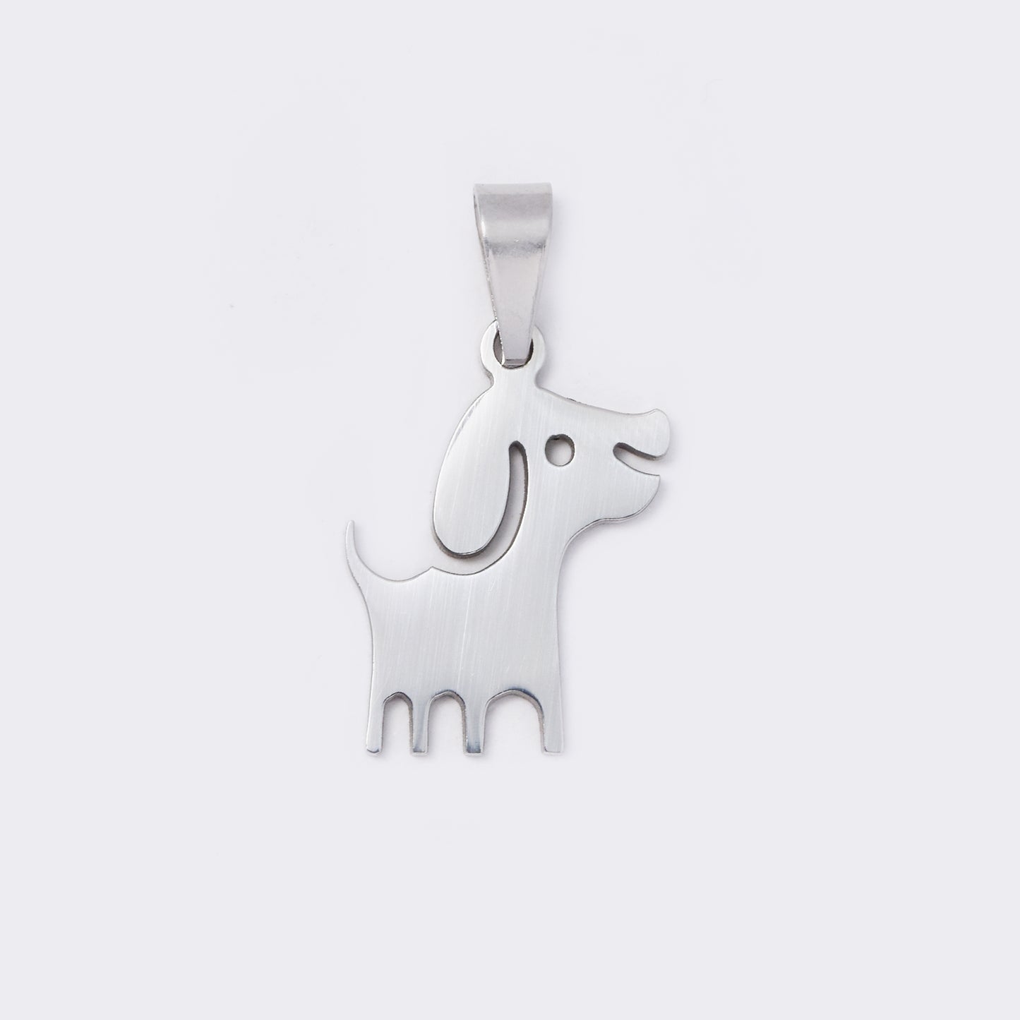 Dog steel pendant - SSYP5650