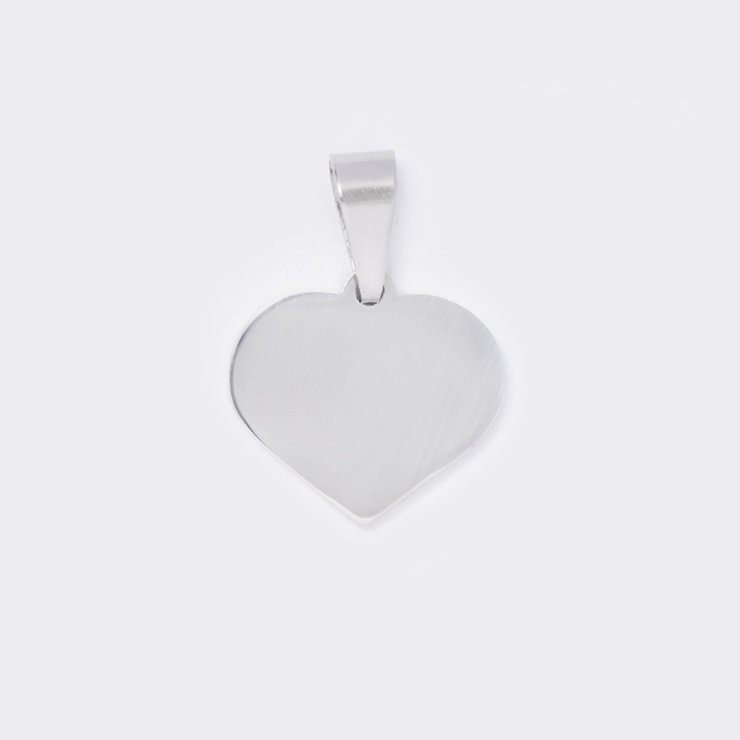 Small heart steel pendant - SSYP5652