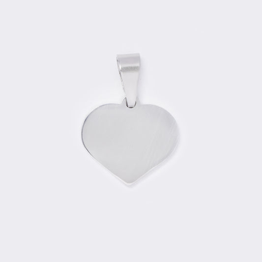 Small heart steel pendant - SSYP5652