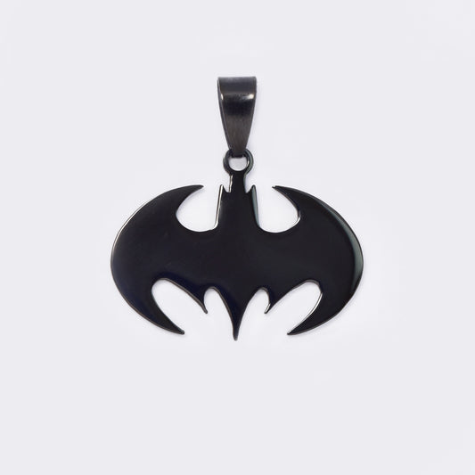 Black batman steel pendant - SSYP5660