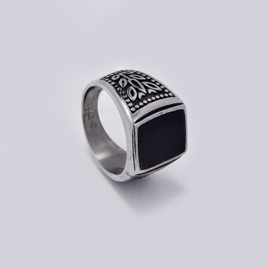 Stainless steel oxidized rounded edge ring - SSYR5462