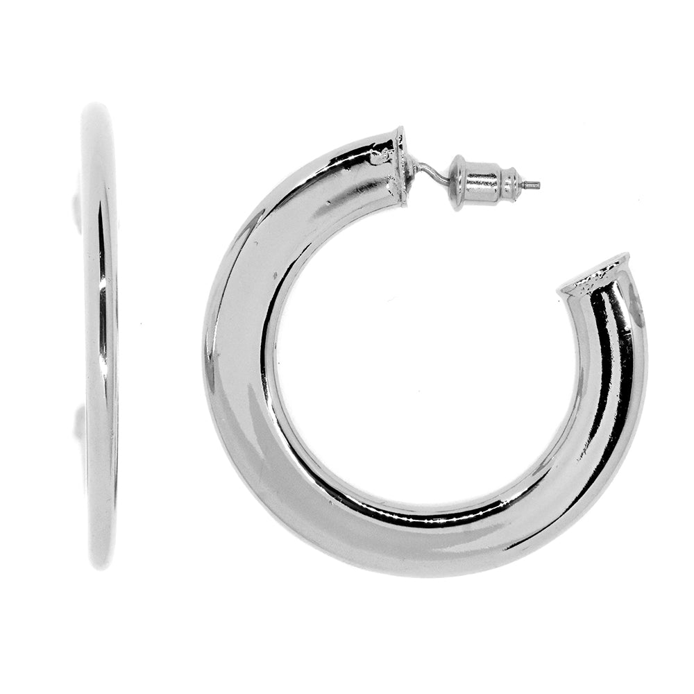 Premium fashion broad hoop earring