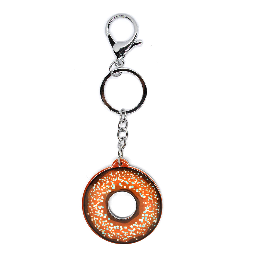 Chocolate donut keyring - VK2320-5A