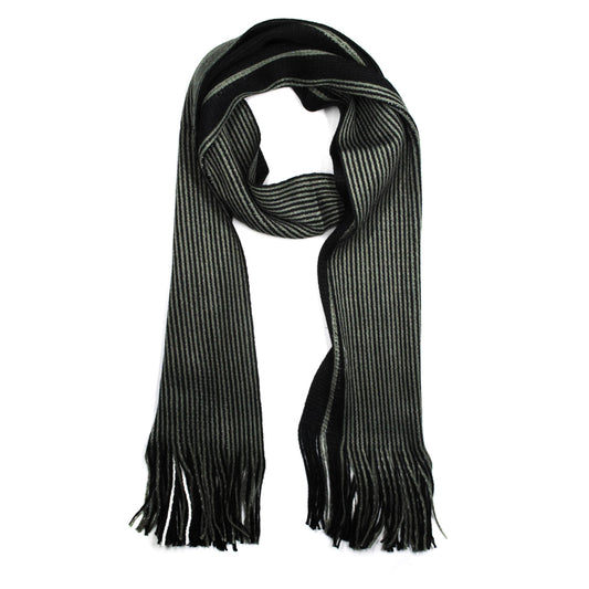 Linear scarf with tassels detail in the same colour way 30cm x 160cm scarf - VS834