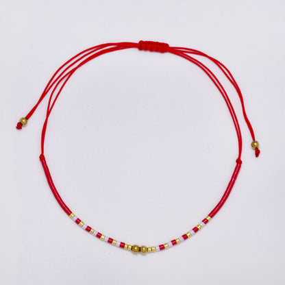 2 Pack fashion beaded cotton bracelet - YB2500