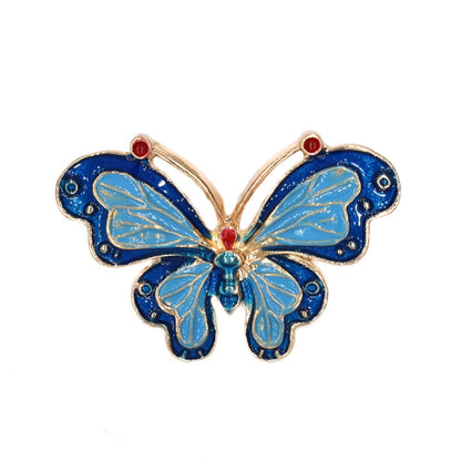 Fashion colourful enamel butterfly brooch - YBR4553