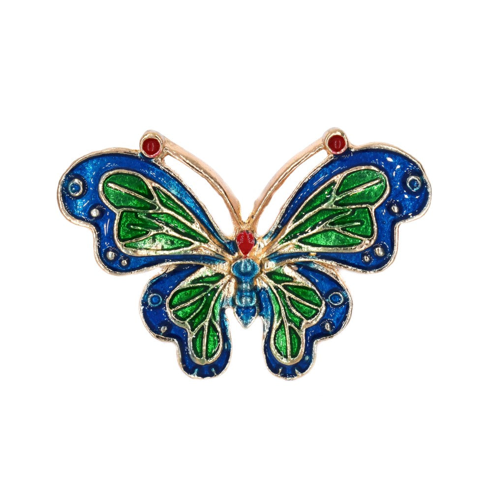 Fashion colourful enamel butterfly brooch - YBR4553