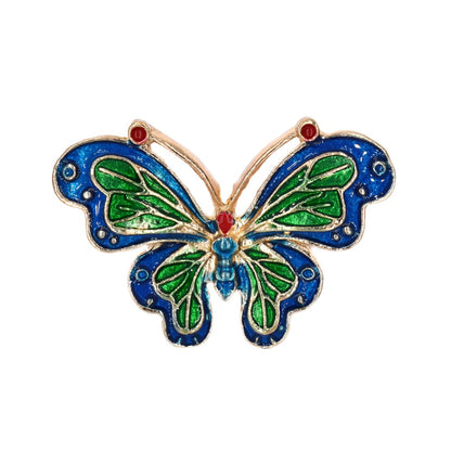 Fashion colourful enamel butterfly brooch - YBR4553