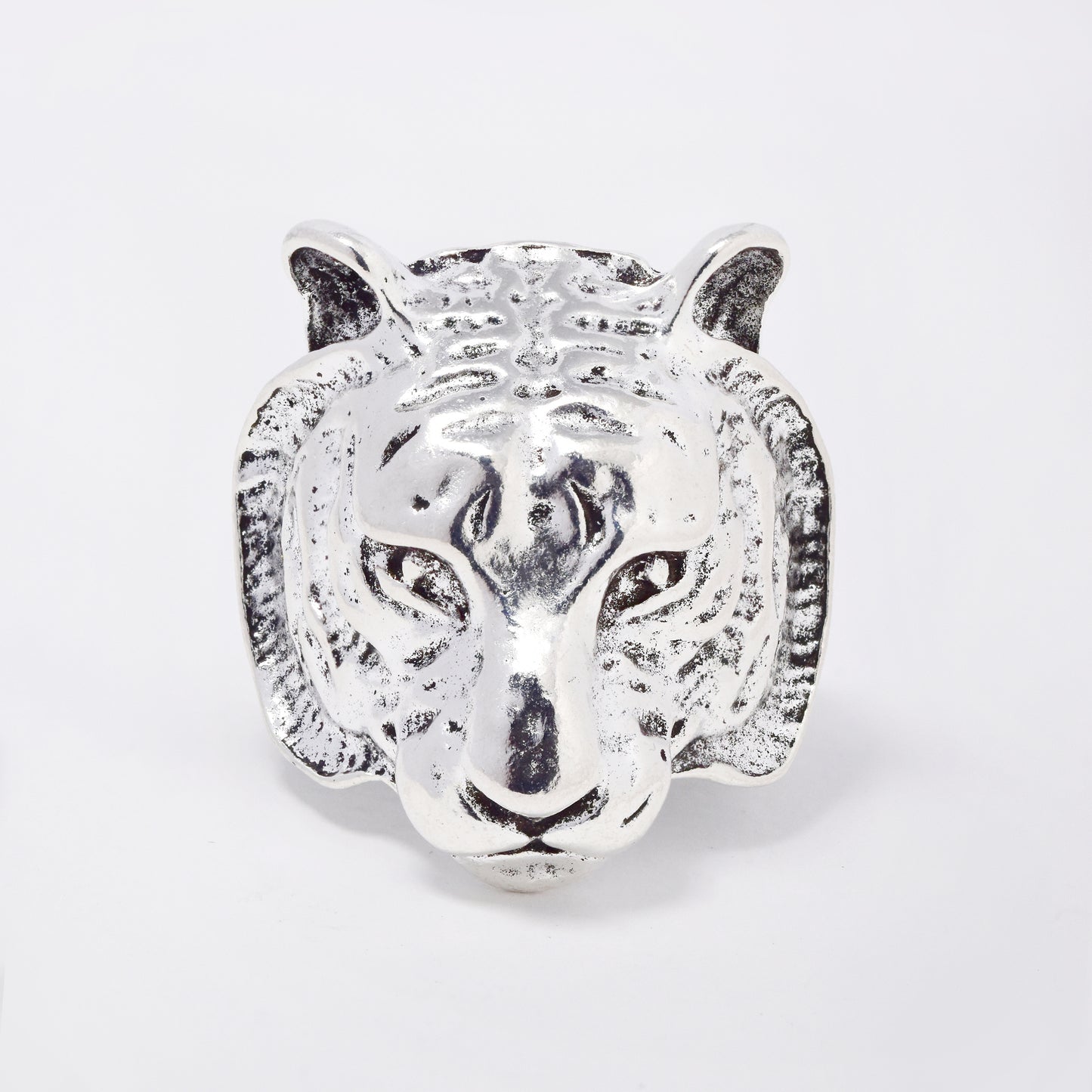 YR5908 - Tiger's head free size ring