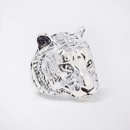 YR5908 - Tiger's head free size ring